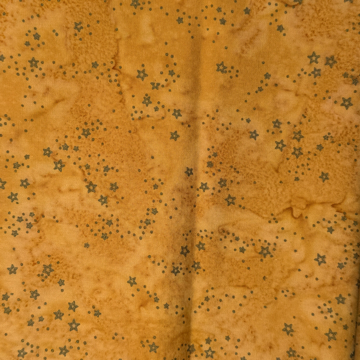 Golden Stars in the Sky Cotton: 1 yd