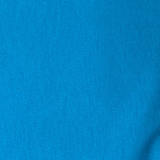 Bright Blue 2-Way Stretch Knit Cotton/Poly Blend: 3.5 yds