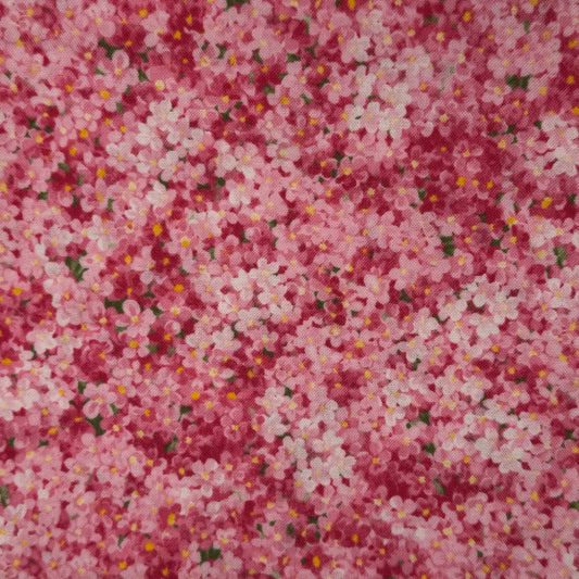 Pink Petals Cotton: 1.5 yds