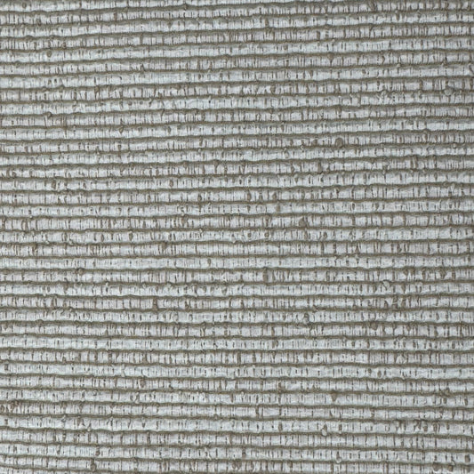 Heavyweight Varigated Tan Corded Weave Home Decor Cotton Blend: 2 yds