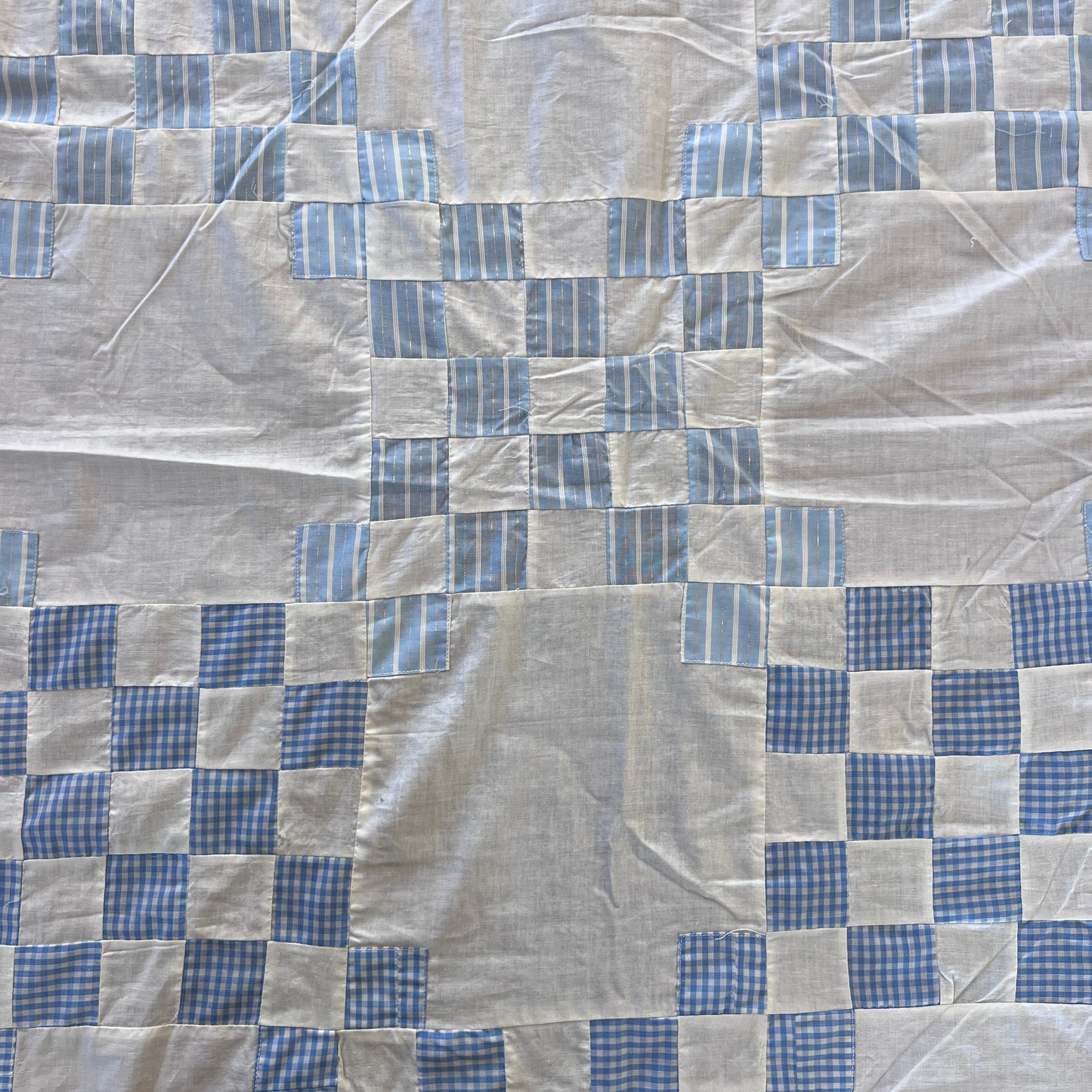 Gingham Quilt Top