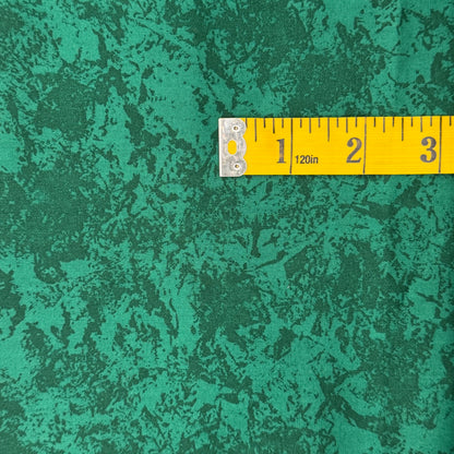 Tonal Green Granite Look Cotton: 1.5 yds
