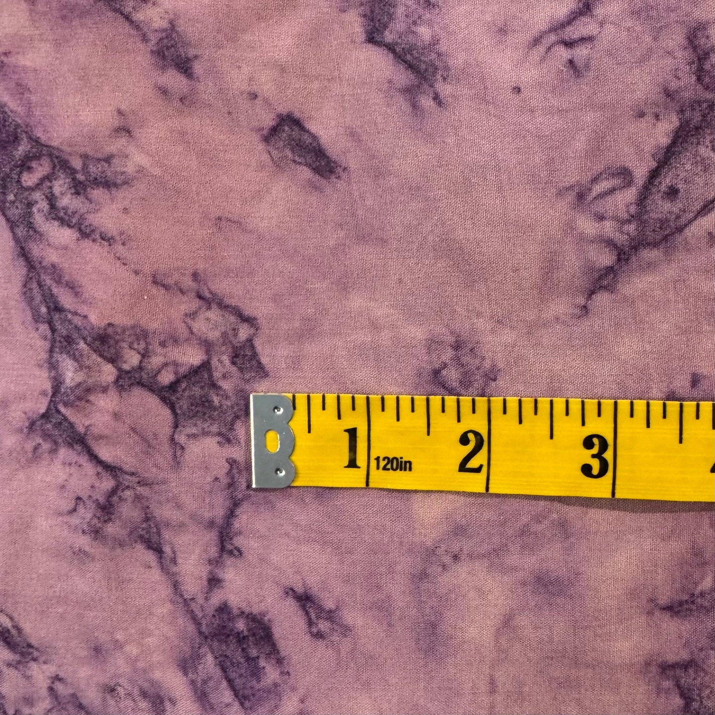 Purple Marbled Lightweight Cotton Blend: 2 yds