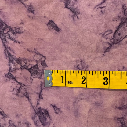 Purple Marbled Lightweight Cotton Blend: 2 yds