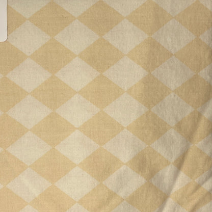 Cream Diamond Cotton: 3 yds
