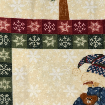 Let it Snow Flannel: 2 yds