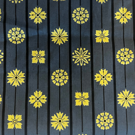 Fancy Florals Cotton: 3 yds
