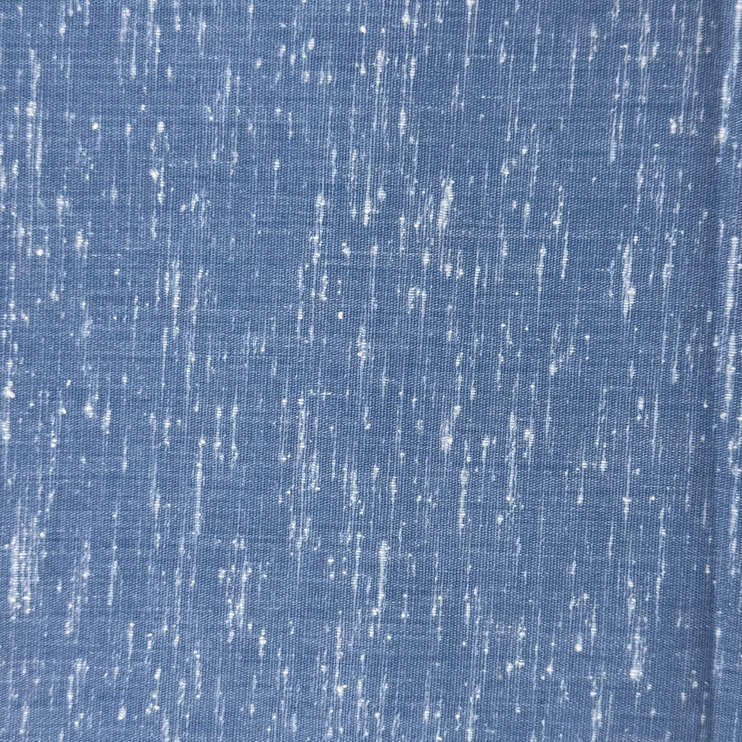 Medium Weight Powder Blue Extra-Slubby Cotton: 1.5 yds