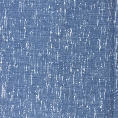 Medium Weight Powder Blue Extra-Slubby Cotton: 1.5 yds