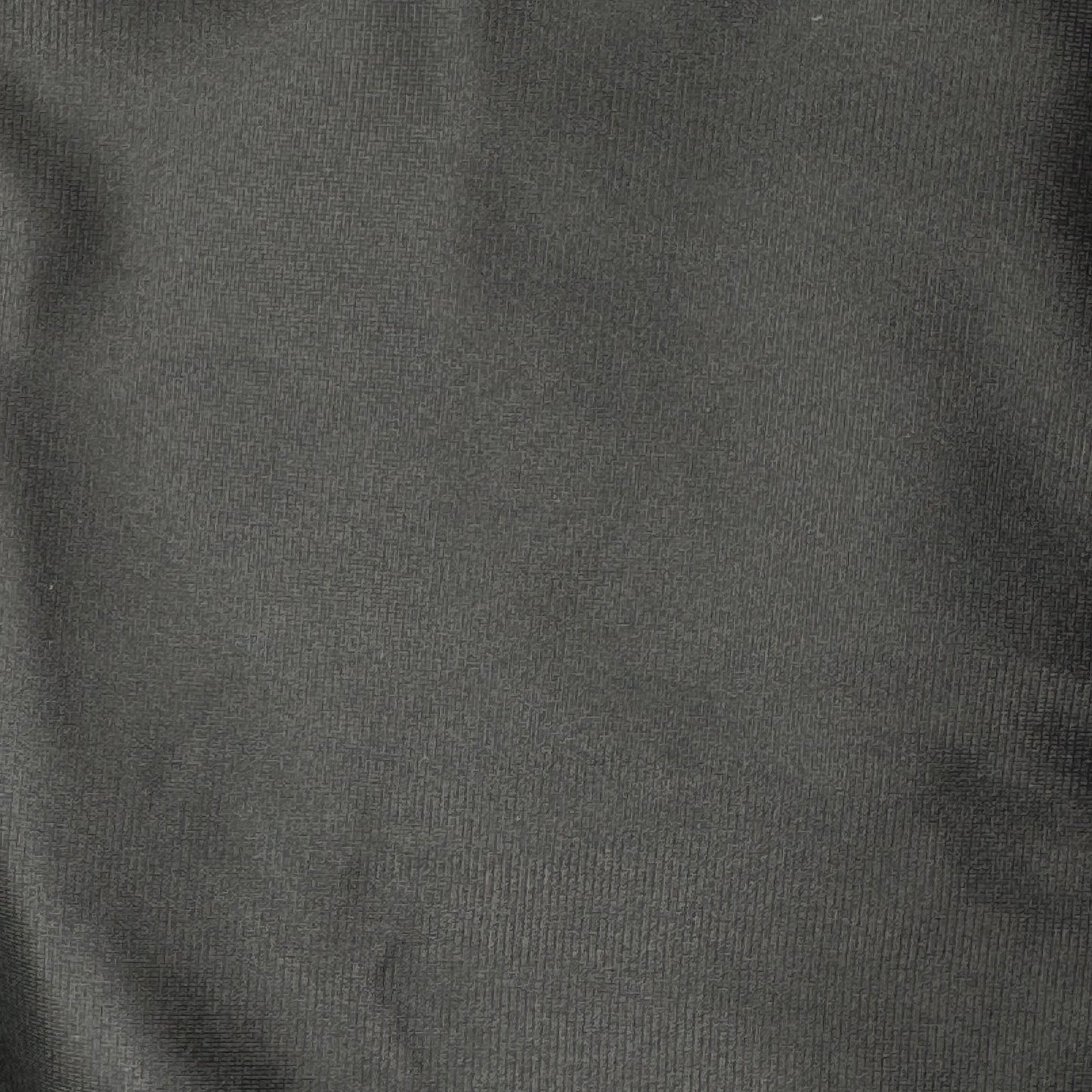 Lightweight Shiny Black 2-Way Stretch Knit Poly: 2 yds