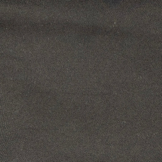 Medium Weight Jet Black 4-Way Slight Stretch Poly: 3 yds