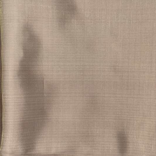 Dusty Rose with Gold Crossweave Poly: 1.5 yds