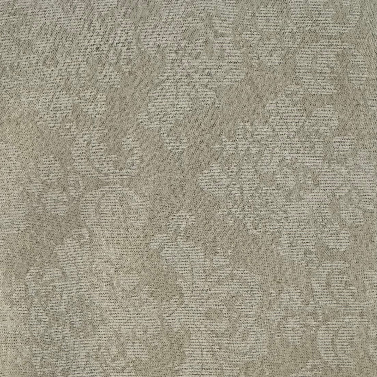 Cream Subtle Floral Stretch Jersey Knit: 4.5 yds