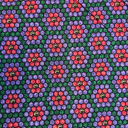 Floral Hexagons Cotton: 2 yds