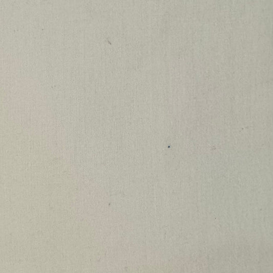 White Cotton Blend: 2 yds