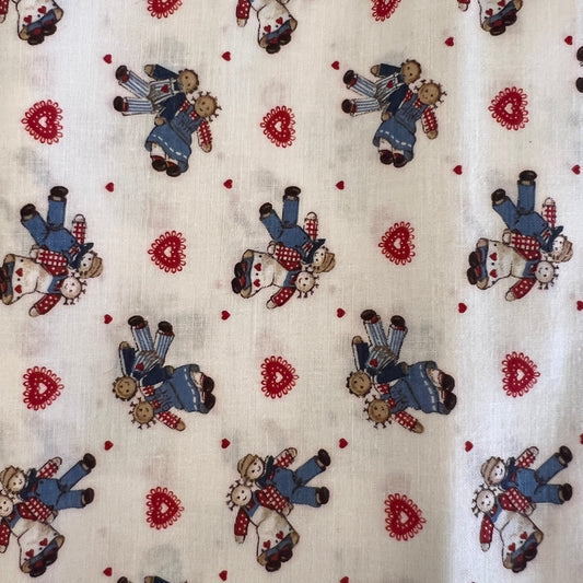 Rag Doll Cotton: 2.5 yds