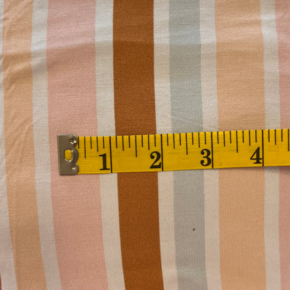 Sherbet Stripe Lightweight Jersey: 1 yd