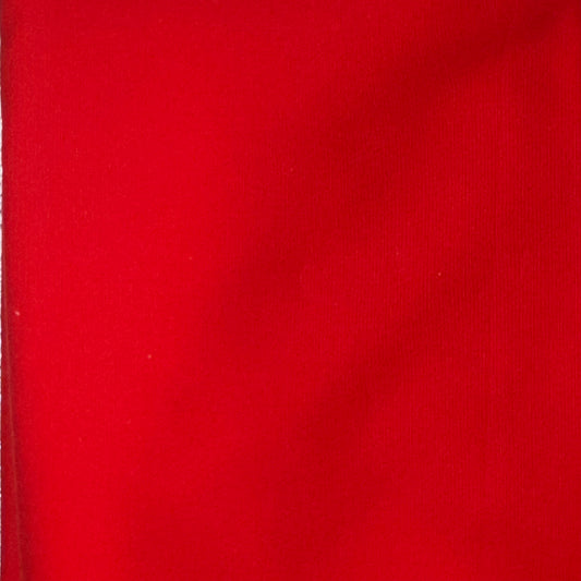 Medium Weight Tomato Red Cotton Blend Canvas: 1 yd