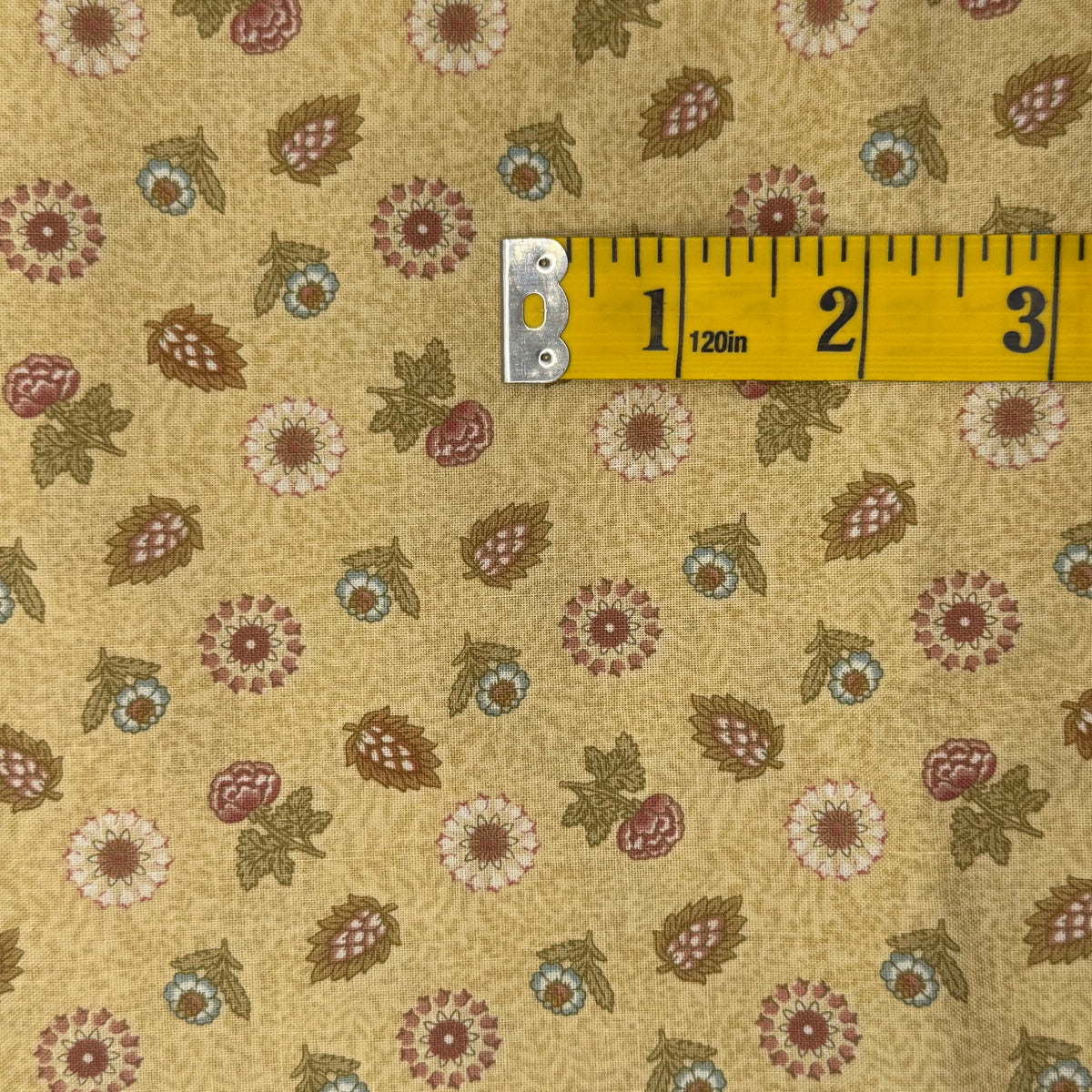 Fancy Floral Cotton: 1.5 yds