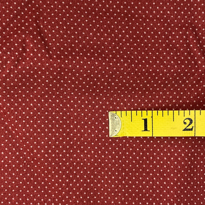 Red Polka Dots Cotton: 3 yds