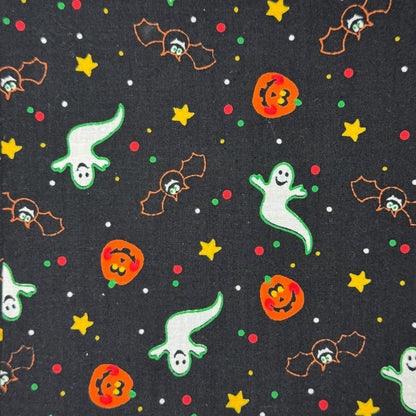 Ghosts, Bats & Pumpkins Cotton: 1.75 yds