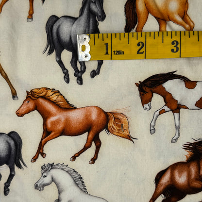 Horses Cotton: 1.5 yds