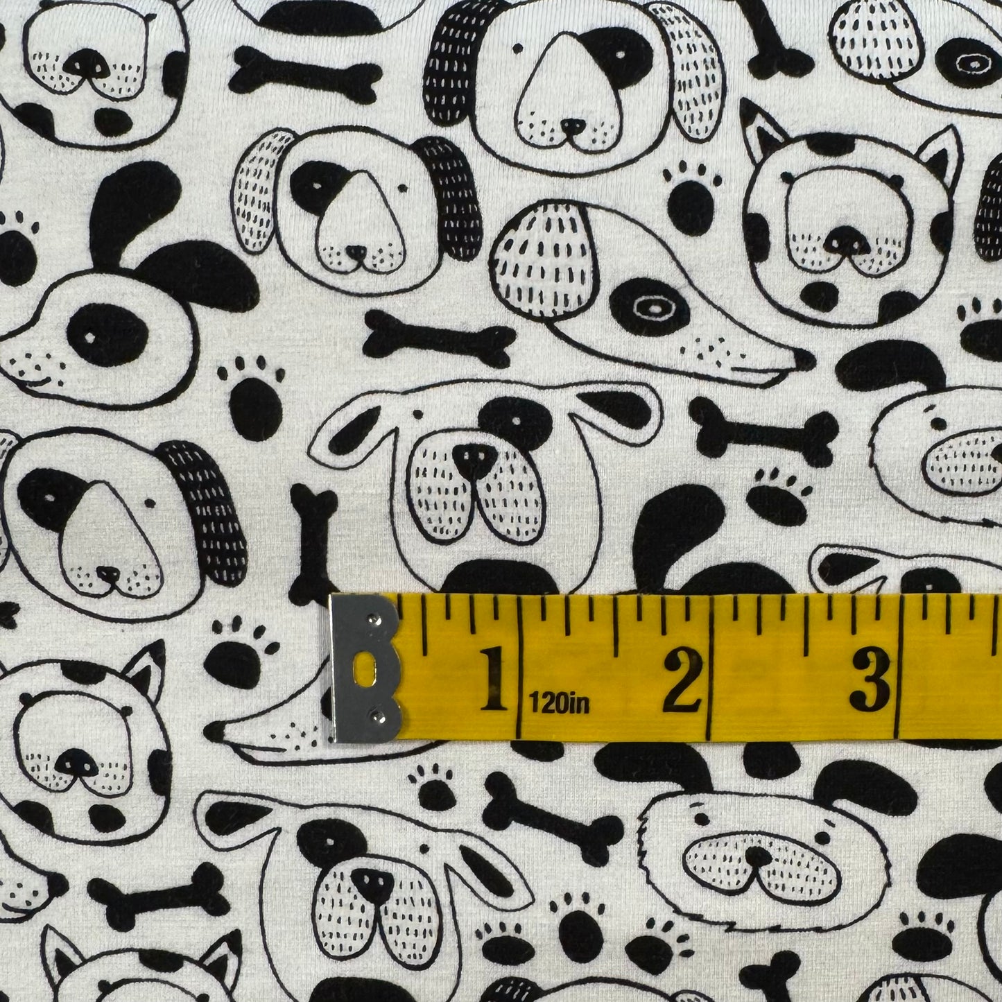 Dog & Bone Stretch Jersey: 2 yds