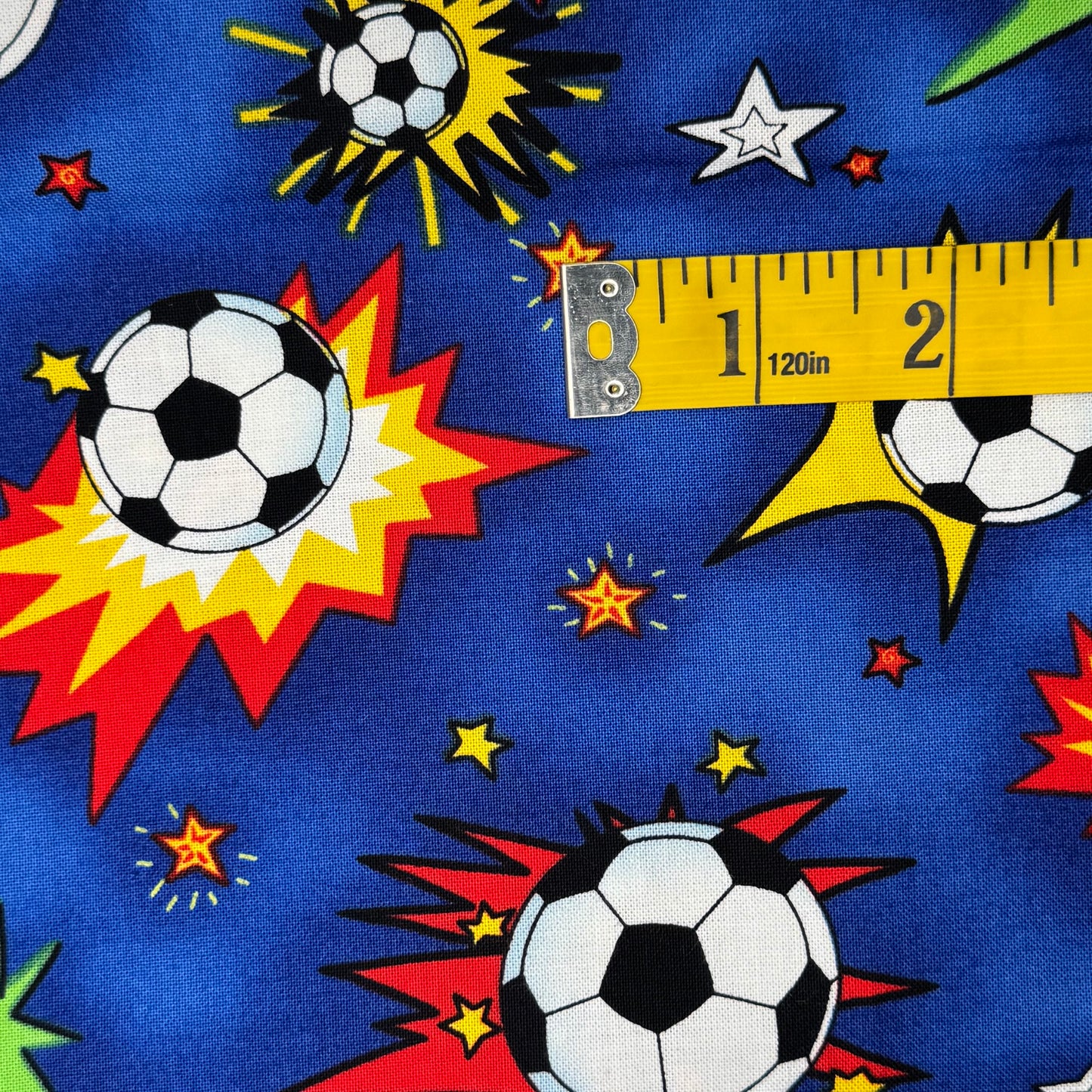 Soccer Star Cotton: 1 yd