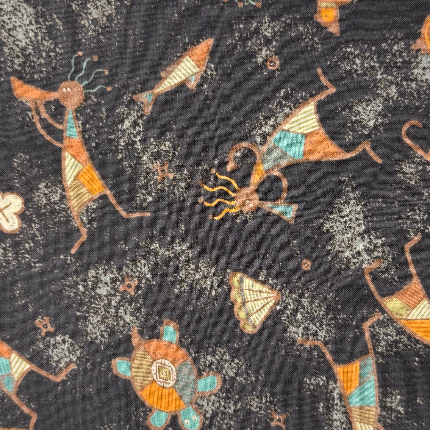 Kokopelli Cotton: 2.5 yds