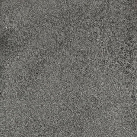 Medium Weight Black Crepe Poly: 3 yds