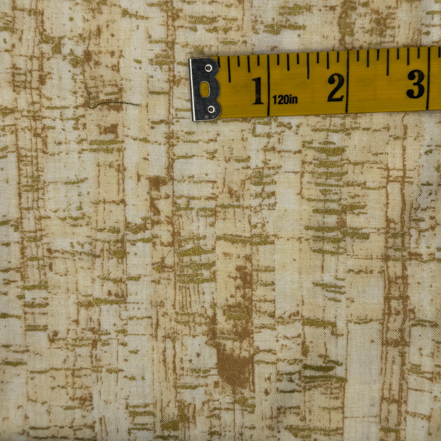 Birch Bark Cotton: 3.5 yds
