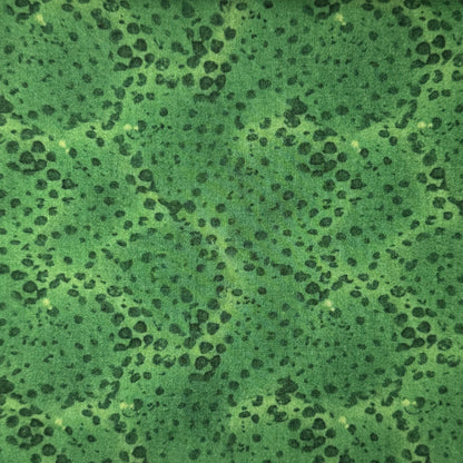 Green Bubbles Cotton: 1.5 yds