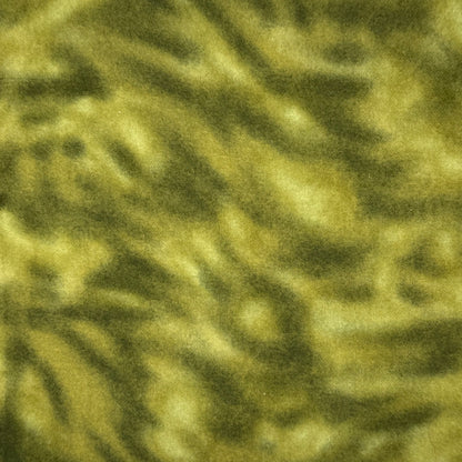 Green Waves Brushed Cotton Blend: 1 yd
