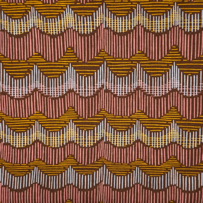 Sunset Waves Cotton: 3 yds