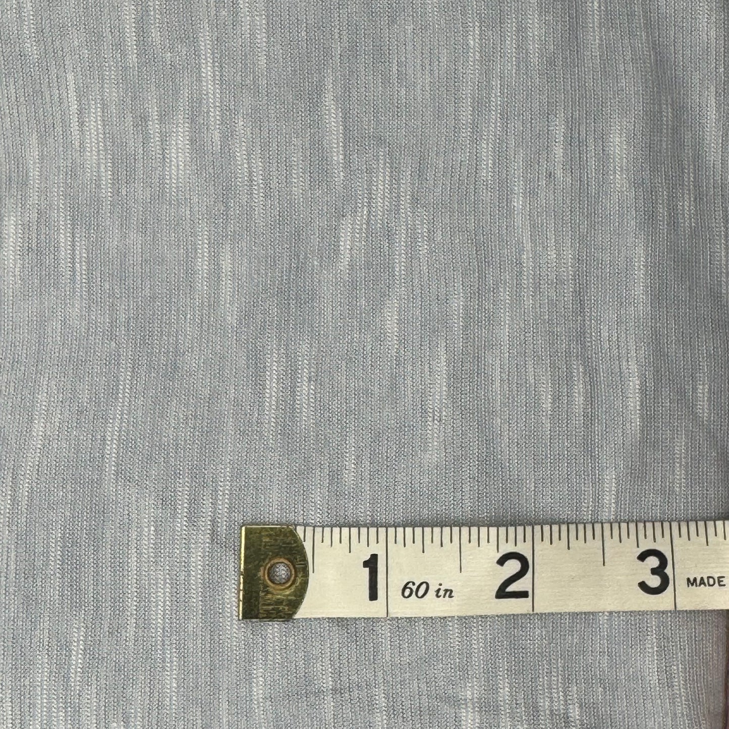 Lightweight Gray/White Space Dye 2-Way Stretch Knit Cotton Blend: 2.5 yds