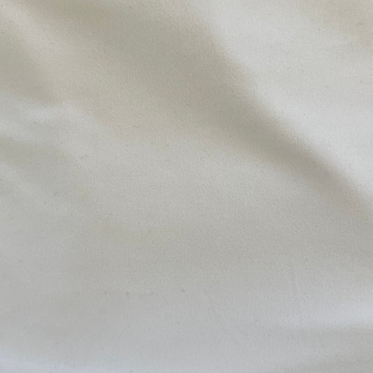 White Stretch Jersey: 1 yd