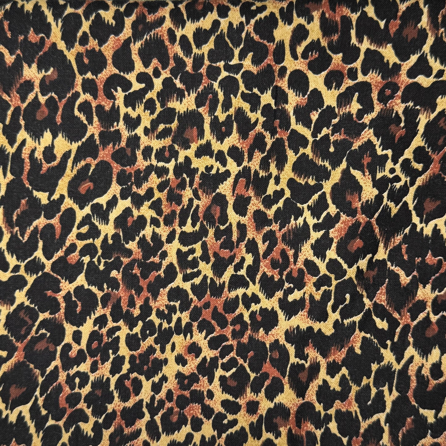 Leopard Cotton Blend: 1 yd