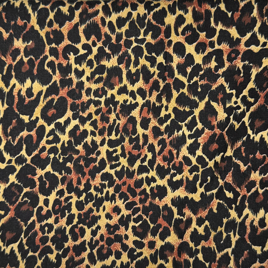 Leopard Cotton Blend: 1 yd