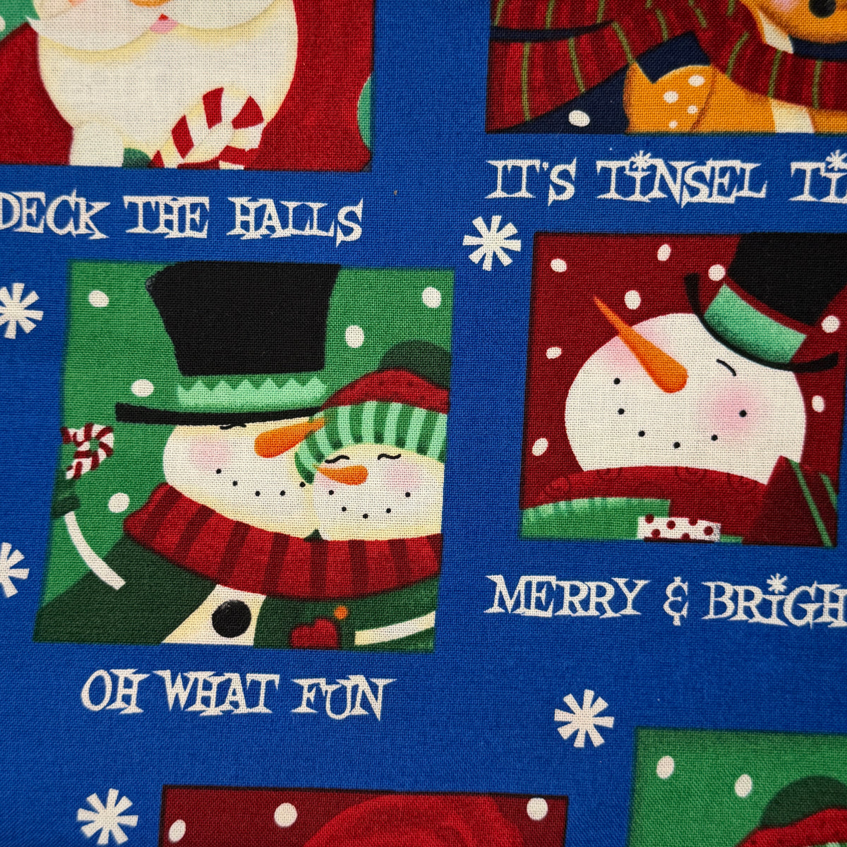 Deck the Halls Cotton Blend: 1.5 yds
