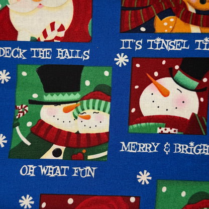 Deck the Halls Cotton Blend: 1.5 yds