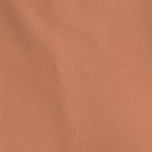 Light Peach Twill Poly: 4 yds