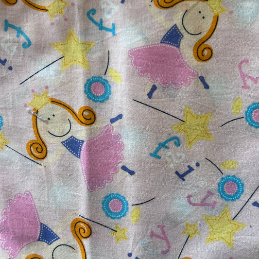 Fairy Princess Cotton: 1.5 yds