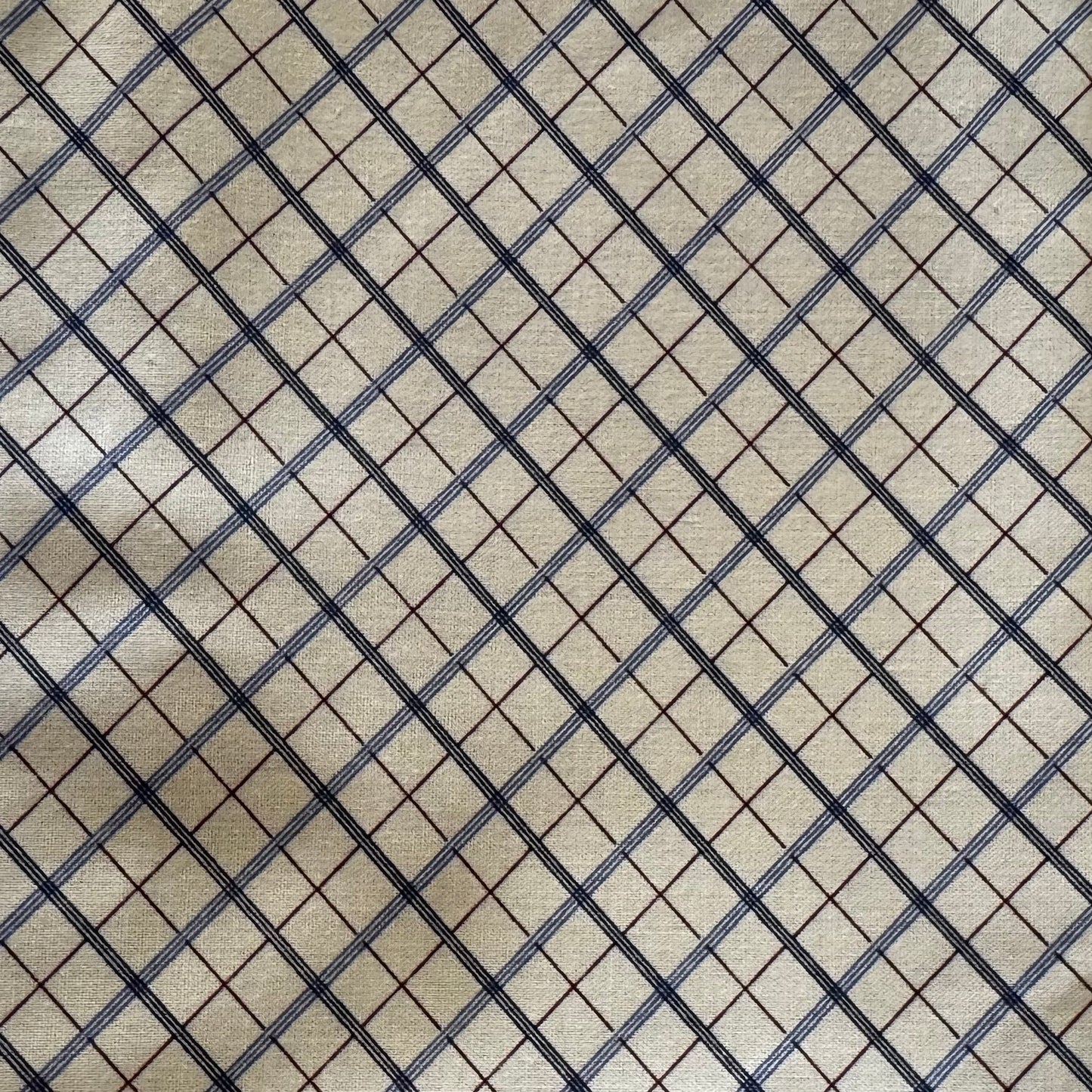 Diamond Plaid Cotton: 1 yd
