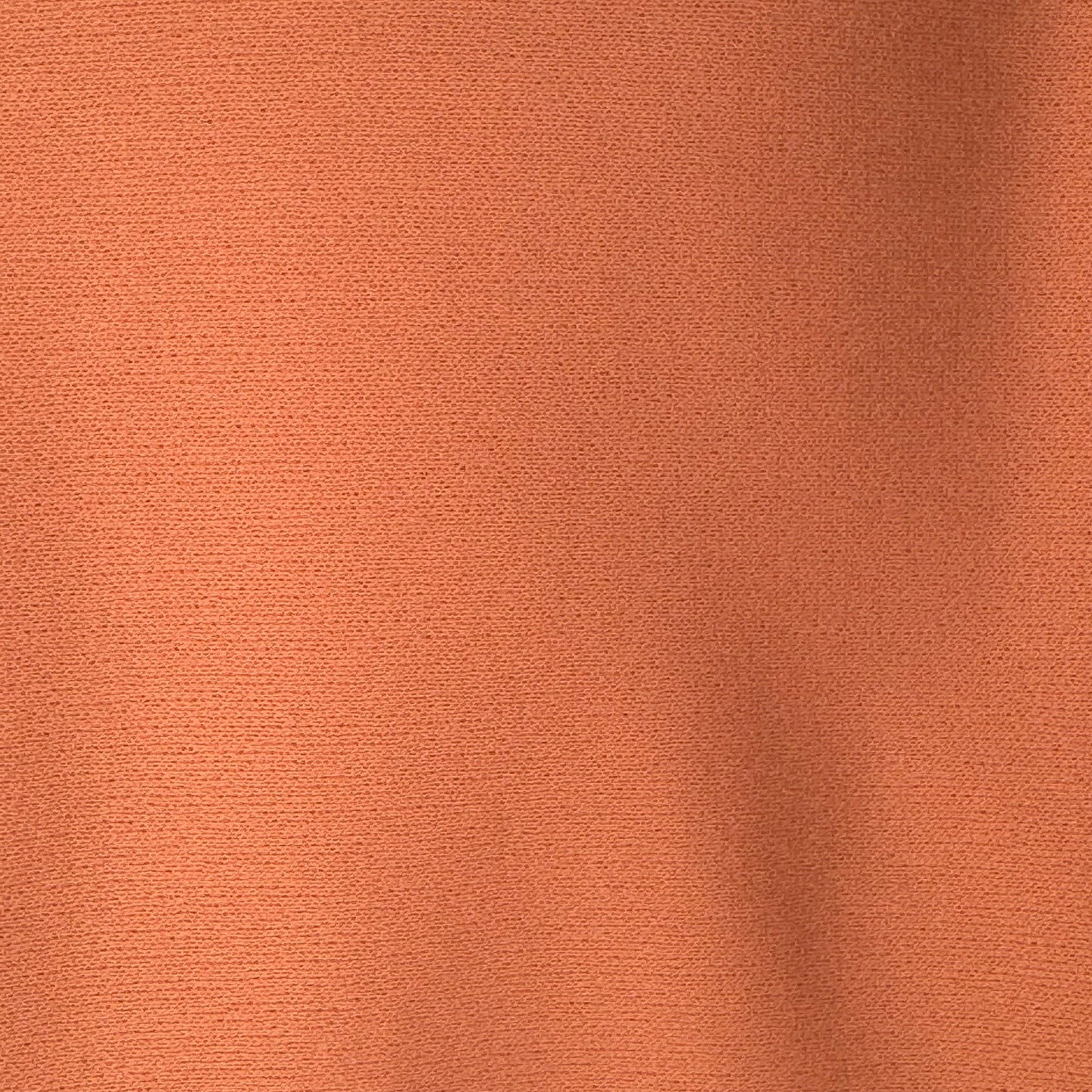 Peach Solid Textured 2-Way Stretch Knit Poly: 2.5 yds
