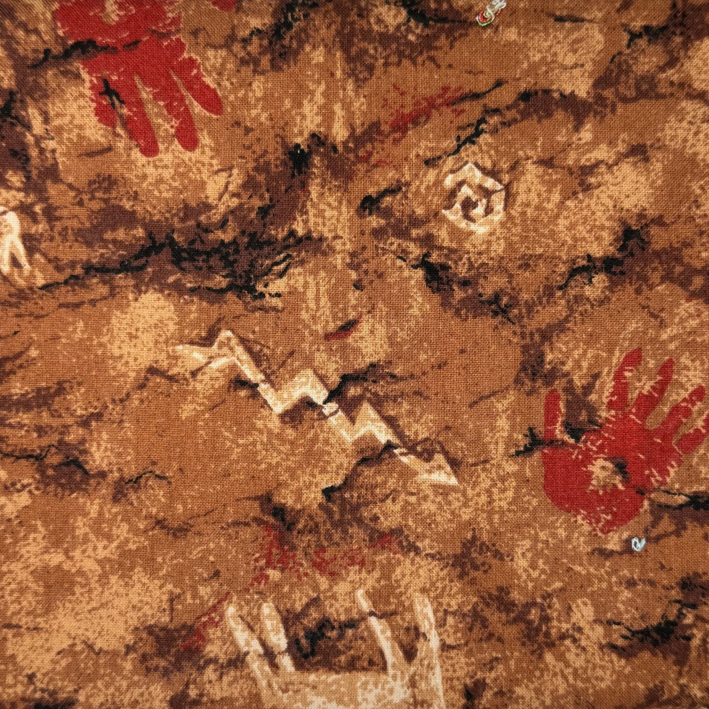 Southwest Petroglyph Cotton Blend: 1.25 yds