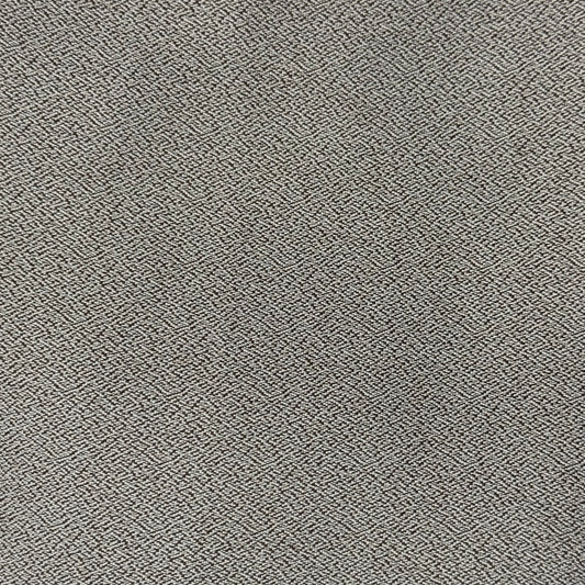 Brown/White Crossweave Crepe Poly Suiting: 1.5 yds