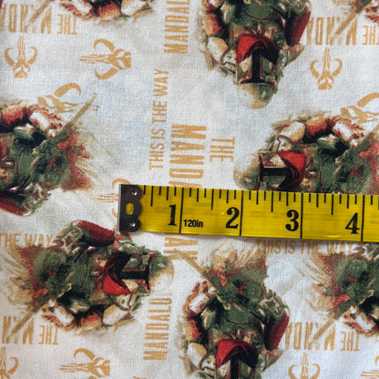 The Madalorian Cotton: 3 yds