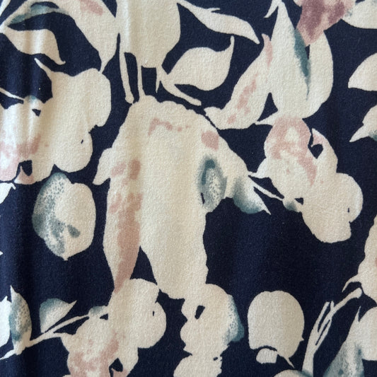 Abstract Floral Stretch Jersey: 5 yds