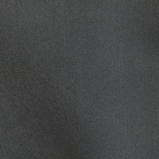 Medium Weight Black Satin Poly: 3 yds