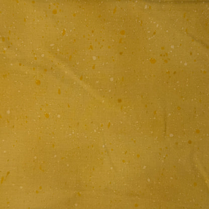 Speckled Butter Yellow Cotton: 2 yds
